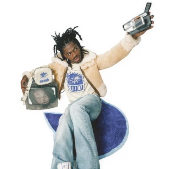 NWT Coach The Lil Nas X Drop Sun Camera Bag & Wallet Set Graphic Leather Purse - Picture 6 of 16